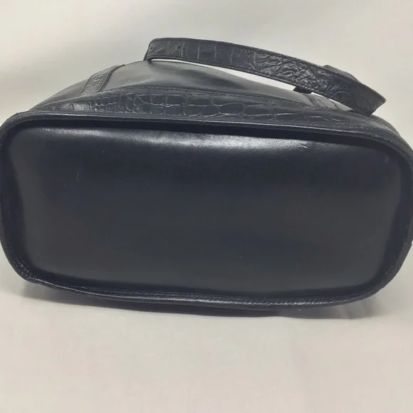 Vintage Black Brahmin Classic Tote - Picture 7 of 16